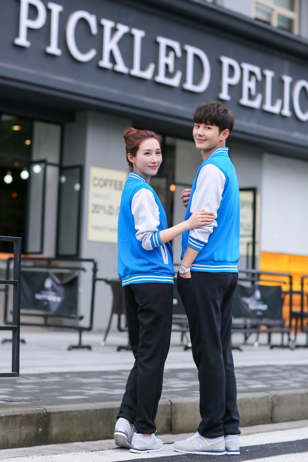 312款韓國超柔水貂絨棒球衫11色 312款韓國超柔水貂絨棒球衫11色