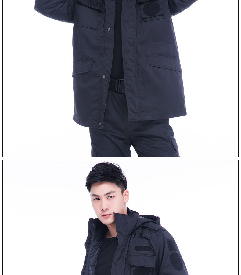 加厚防寒服保安冬作訓(xùn)服 加厚防寒服保安冬作訓(xùn)服