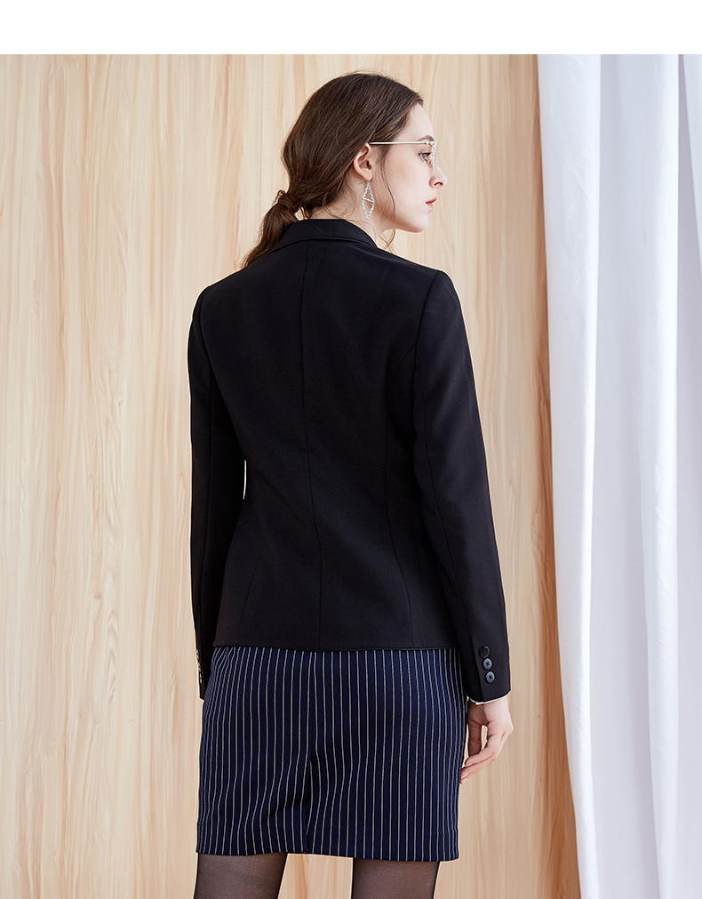 黑色女裝西服定制 黑色女裝西服定制