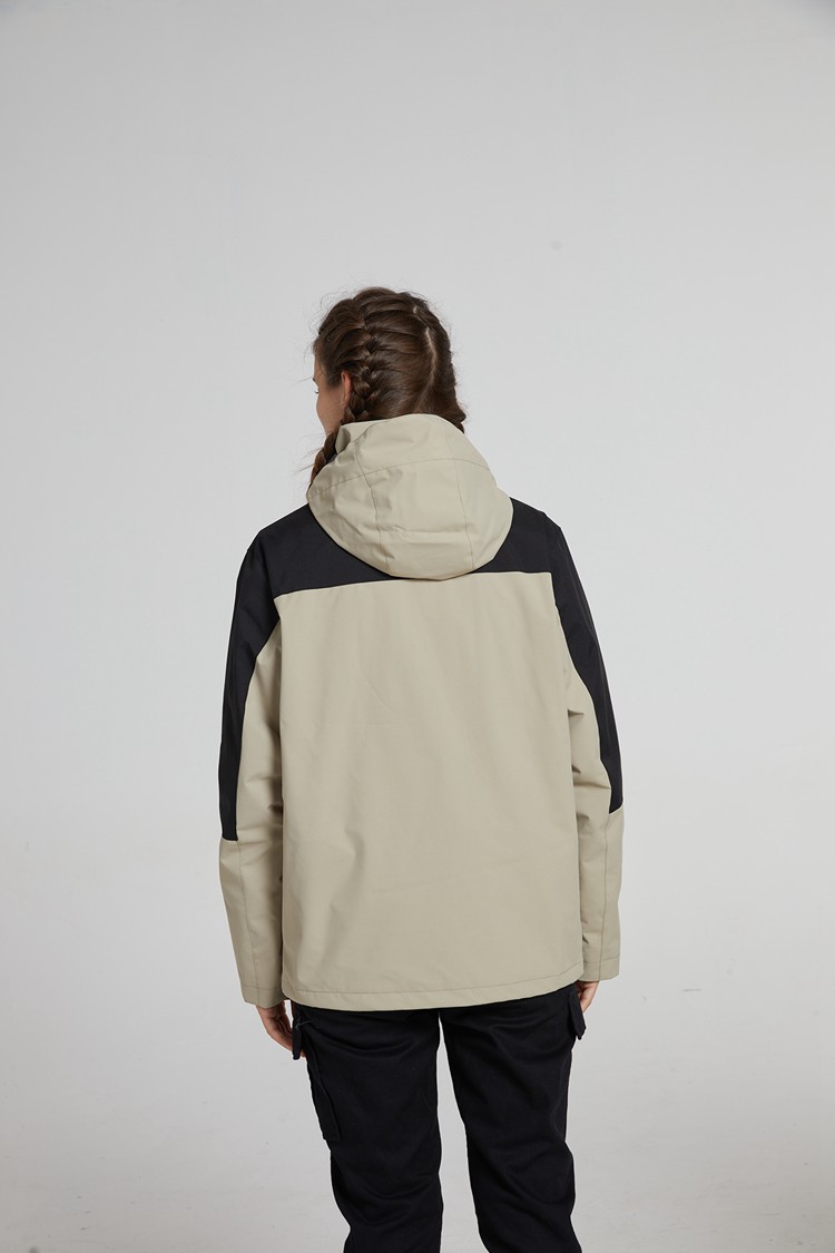 女款模特上身效果背面 女款模特上身效果背面