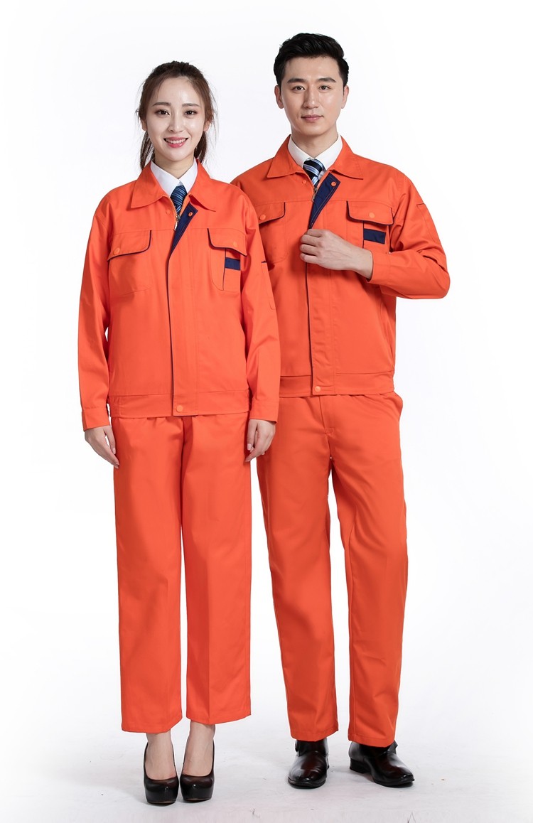 春秋長袖工作服定做 春秋長袖工作服定做